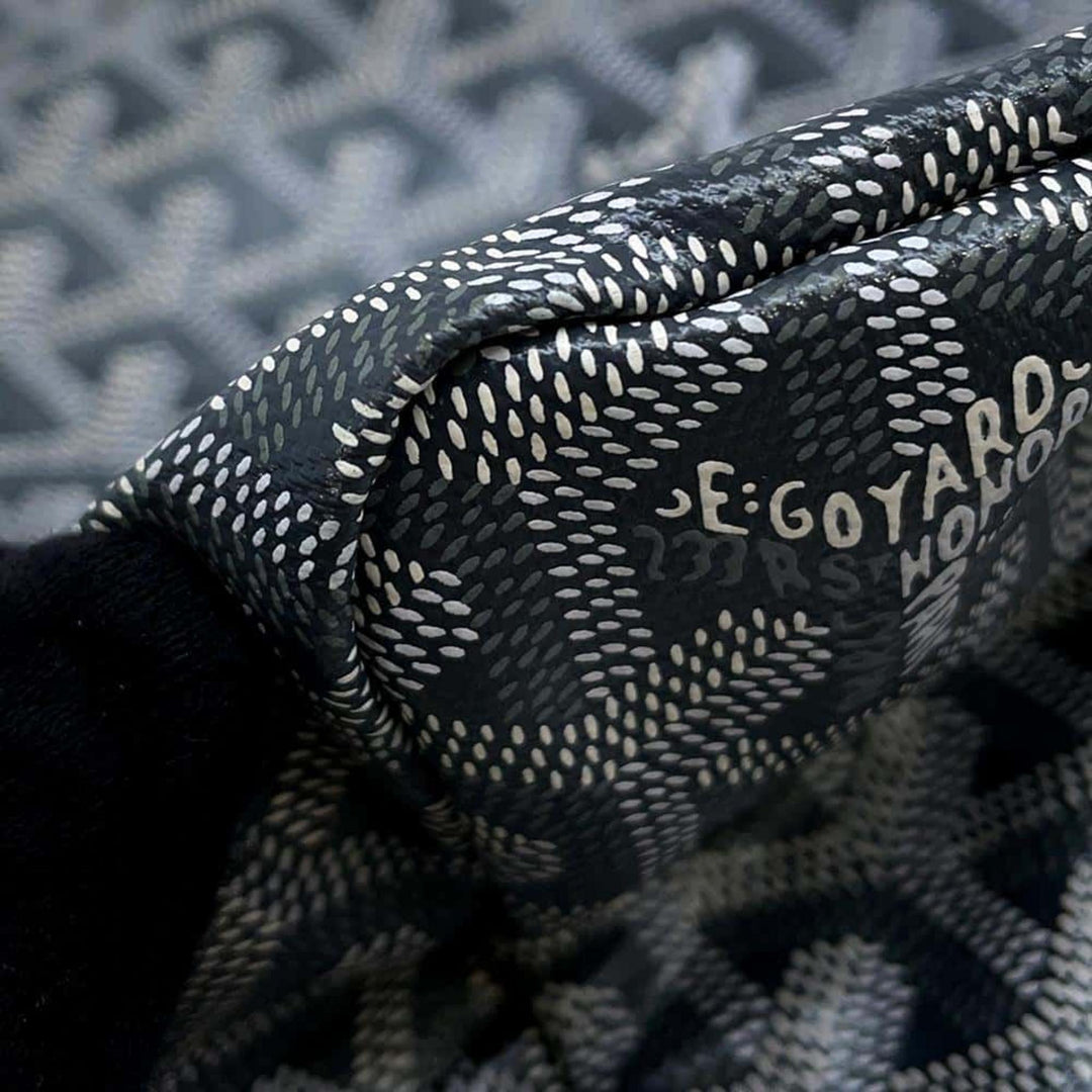 GOYARD Saint Louis PVC Gray Tote Bag Preloved