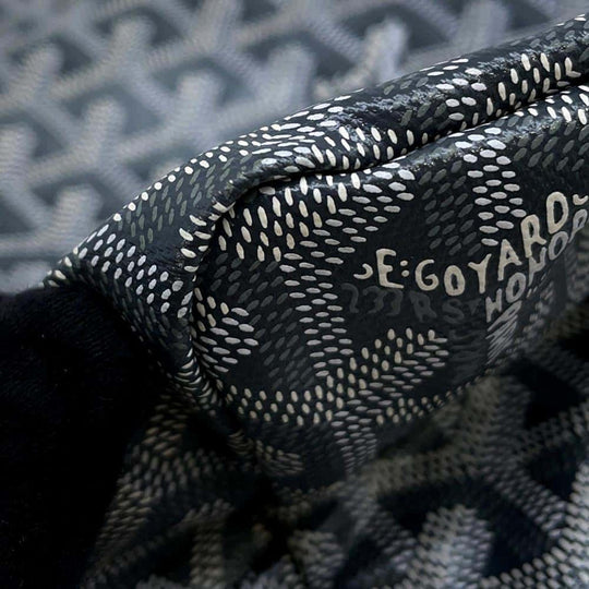 GOYARD Saint Louis PVC Gray Tote Bag Preloved
