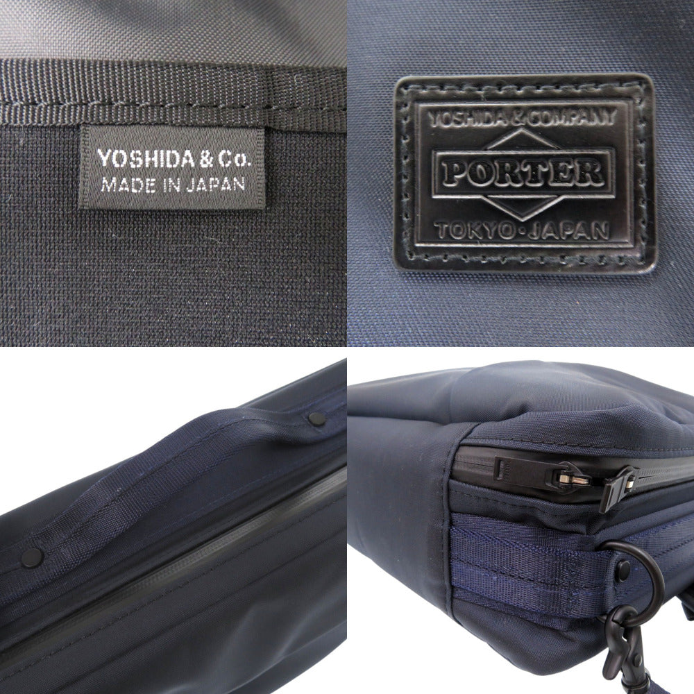 PORTER Briefcase 695-05758 Nylon Navy View 3WAY BRIEFCASE Briefcase mens Used Authentic