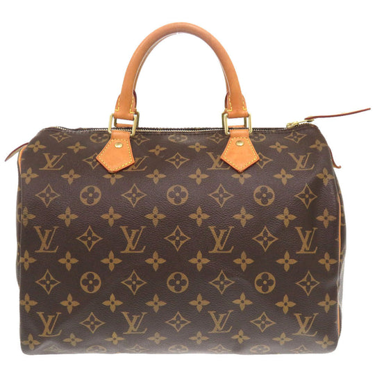 LOUIS VUITTON Handbag M41108 Monogram canvas Brown Monogram New Speedy 30 Women Used Authentic