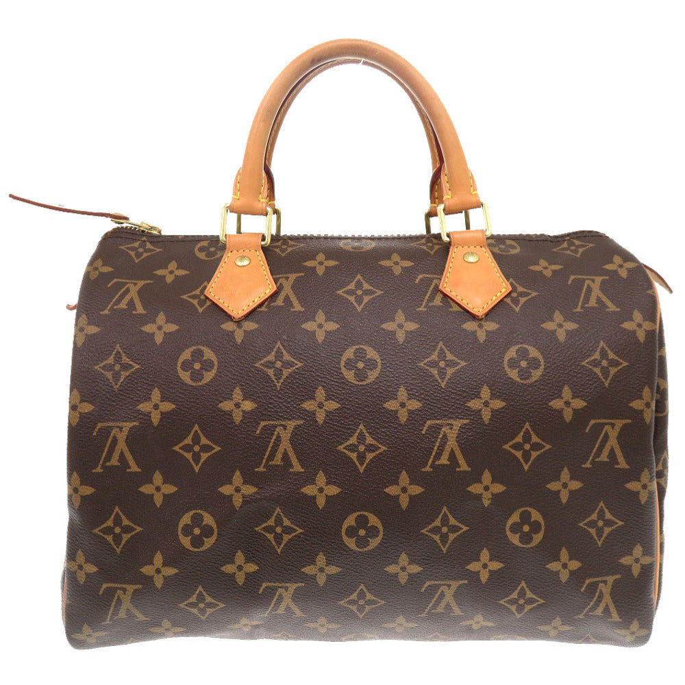 LOUIS VUITTON Handbag M41108 Monogram canvas Brown Monogram New Speedy 30 Women Used Authentic
