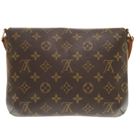 LOUIS VUITTON Shoulder Bag M51388 Monogram canvas Brown Monogram Musette Tango Long Strap Women Used Authentic
