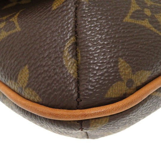 LOUIS VUITTON Shoulder Bag M51388 Monogram canvas Brown Monogram Musette Tango Long Strap Women Used Authentic