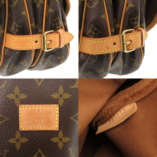 LOUIS VUITTON Shoulder Bag M42256 Monogram canvas Brown Monogram Saumur 30 mens(Unisex) Used Authentic