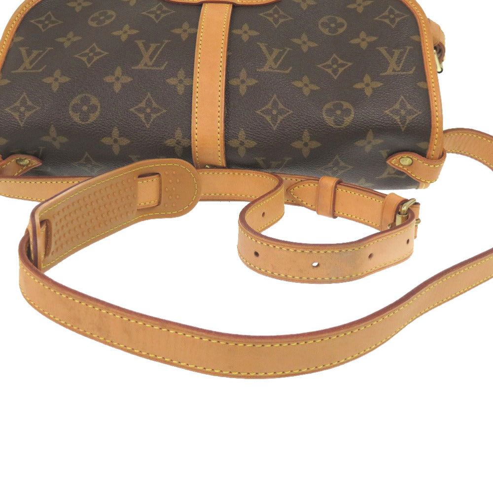 LOUIS VUITTON Shoulder Bag M42256 Monogram canvas Brown Monogram Saumur 30 mens(Unisex) Used Authentic