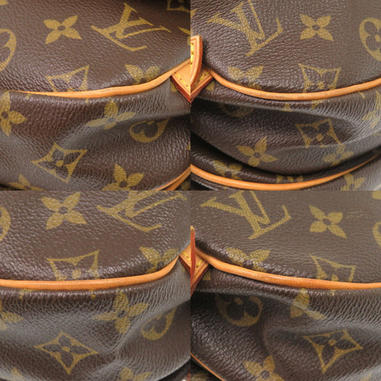 LOUIS VUITTON Shoulder Bag M42256 Monogram canvas Brown Monogram Saumur 30 mens(Unisex) Used Authentic