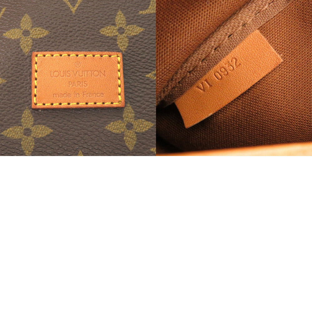 LOUIS VUITTON Shoulder Bag M42256 Monogram canvas Brown Monogram Saumur 30 Women Used Authentic