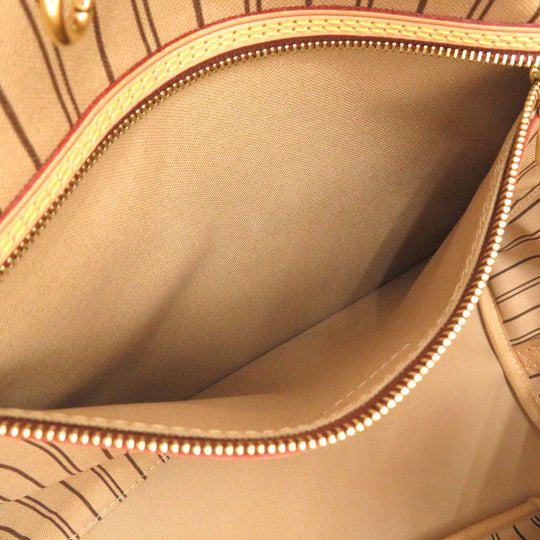 LOUIS VUITTON Tote Bag M40995 Monogram canvas Brown Monogram New Neverfull MM Women Used Authentic