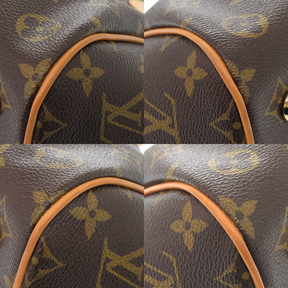 LOUIS VUITTON Handbag M40143 Monogram canvas Brown Monogram Tivoli PM Women Used Authentic