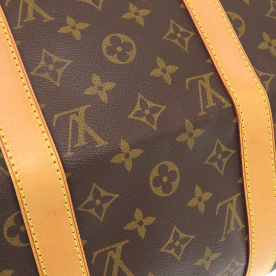 LOUIS VUITTON Boston Duffel bag M41416 Monogram canvas Brown Monogram Keepall bandouliere50 mens Used Authentic