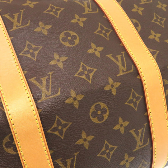LOUIS VUITTON Boston Duffel bag M41416 Monogram canvas Brown Monogram Keepall bandouliere50 mens Used Authentic