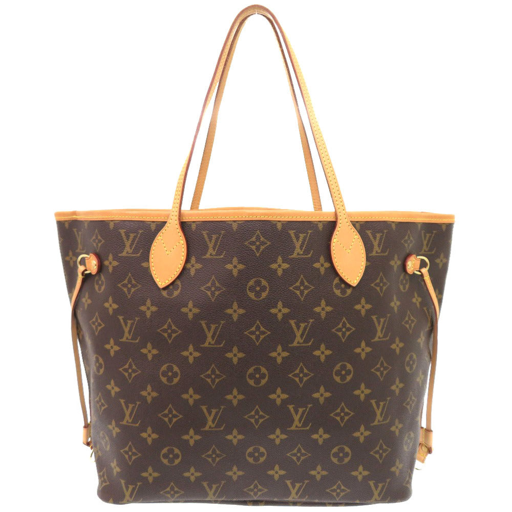 LOUIS VUITTON Tote Bag M40156 Monogram canvas Brown Monogram Neverfull MM Women Used Authentic