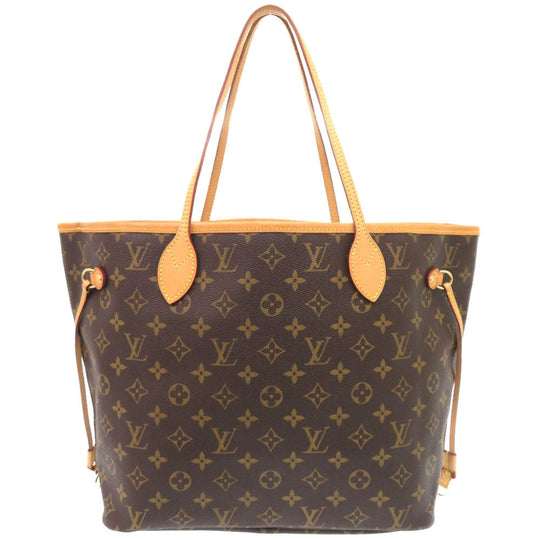 LOUIS VUITTON Tote Bag M40156 Monogram canvas Brown Monogram Neverfull MM Women Used Authentic