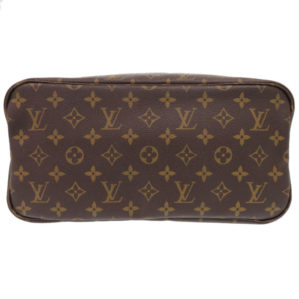 LOUIS VUITTON Tote Bag M40156 Monogram canvas Brown Monogram Neverfull MM Women Used Authentic