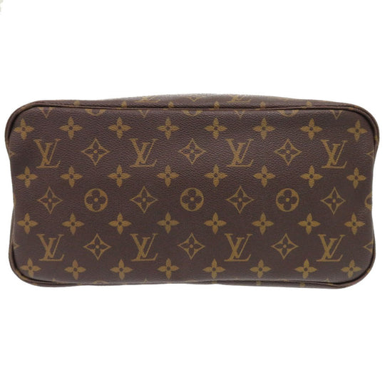LOUIS VUITTON Tote Bag M40156 Monogram canvas Brown Monogram Neverfull MM Women Used Authentic