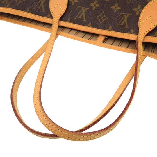 LOUIS VUITTON Tote Bag M40156 Monogram canvas Brown Monogram Neverfull MM Women Used Authentic