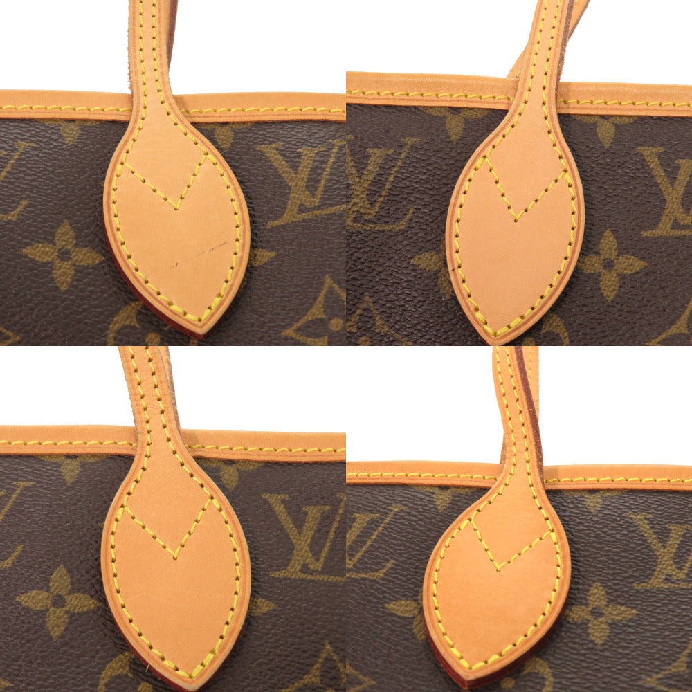 LOUIS VUITTON Tote Bag M40156 Monogram canvas Brown Monogram Neverfull MM Women Used Authentic