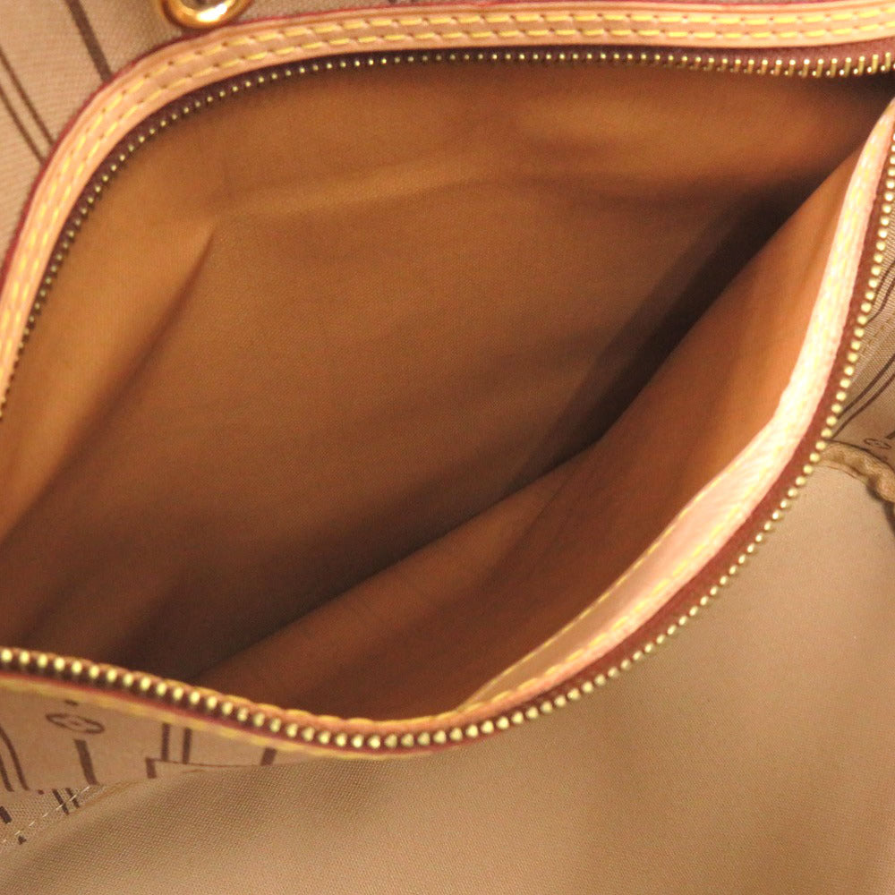 LOUIS VUITTON Tote Bag M40156 Monogram canvas Brown Monogram Neverfull MM Women Used Authentic