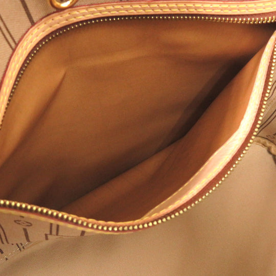 LOUIS VUITTON Tote Bag M40156 Monogram canvas Brown Monogram Neverfull MM Women Used Authentic