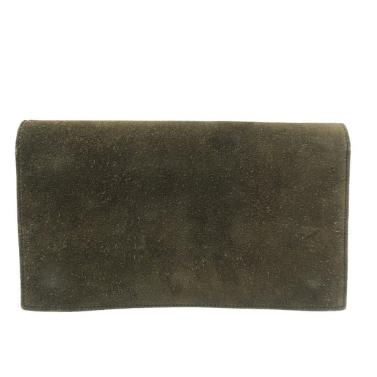 HERMES Clutch bag Doblis Brown Women Used Authentic