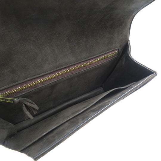 HERMES Clutch bag Doblis Brown Women Used Authentic