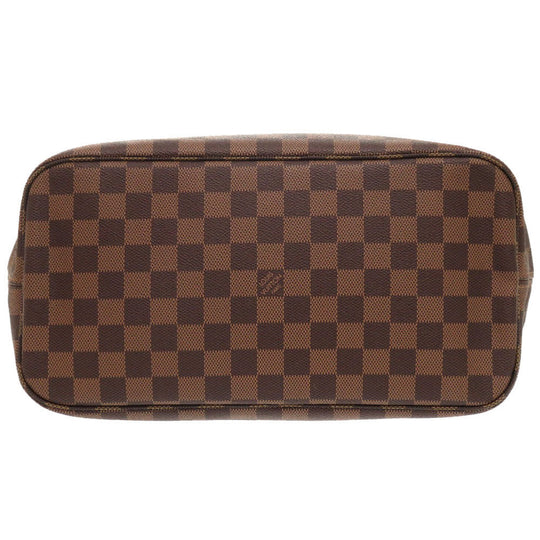 LOUIS VUITTON Tote Bag N41358 Damier canvas Slys Damier New Neverfull MM Women Used Authentic