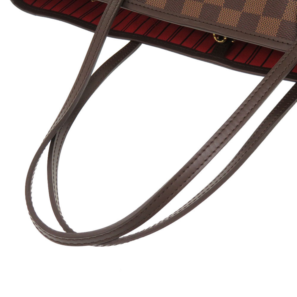 LOUIS VUITTON Tote Bag N41358 Damier canvas Slys Damier New Neverfull MM Women Used Authentic