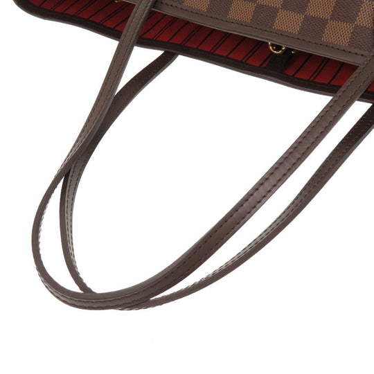 LOUIS VUITTON Tote Bag N41358 Damier canvas Slys Damier New Neverfull MM Women Used Authentic