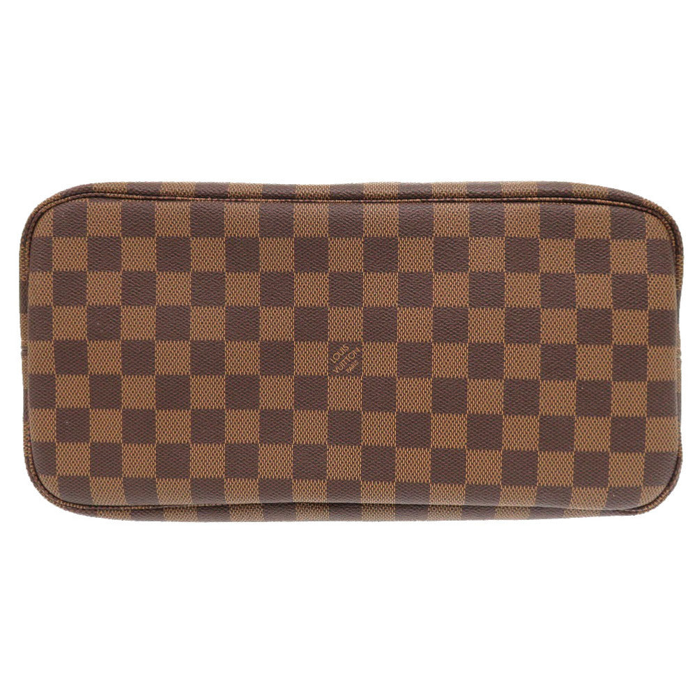 LOUIS VUITTON Tote Bag N51105 Damier canvas Brown Damier Neverfull MM Women Used Authentic