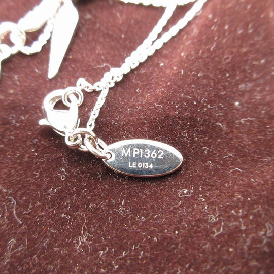 LOUIS VUITTON Necklace MP1362 metal Silver balloon propeller Collier Pendant Sky Tour 2014 Women(Unisex) Used Authentic