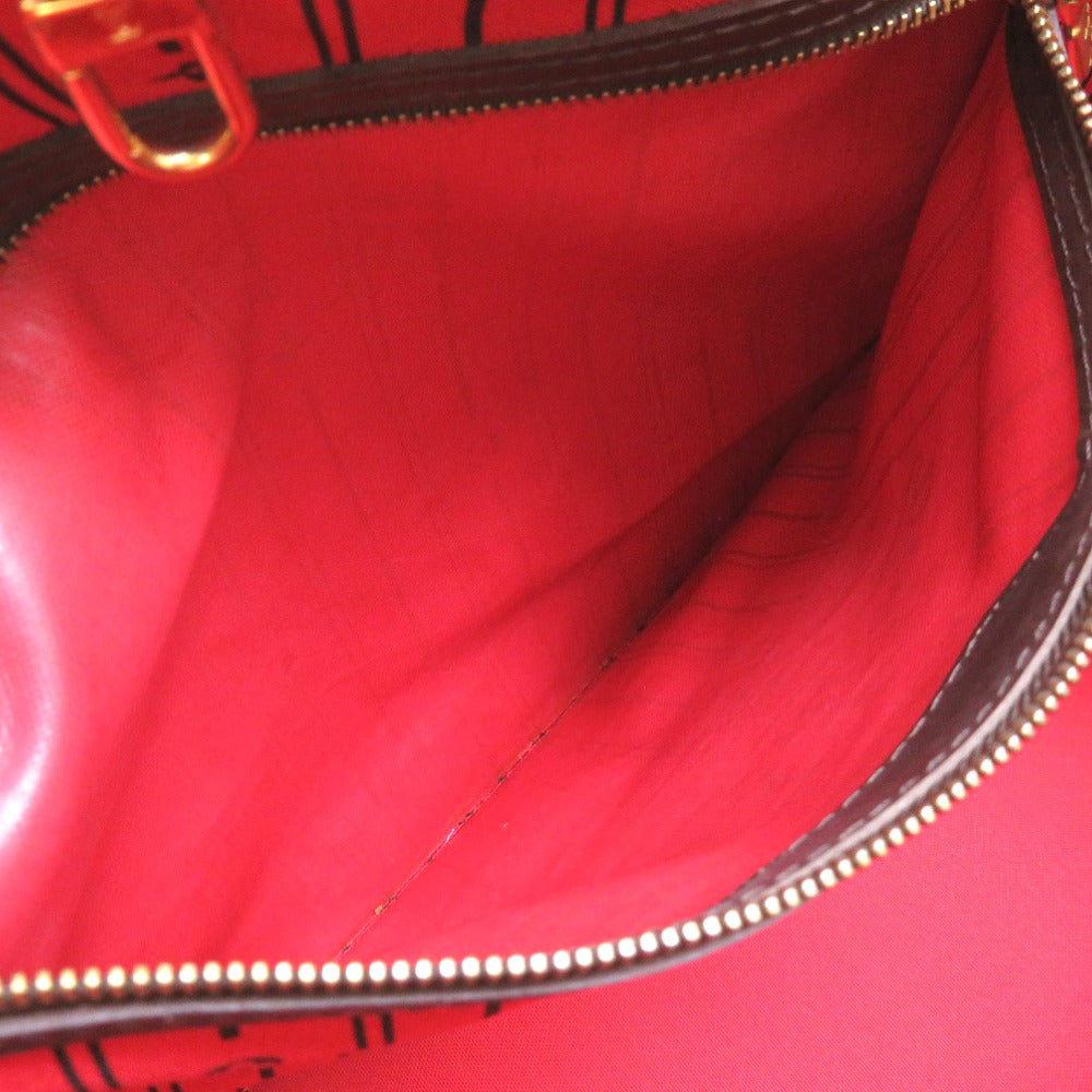 LOUIS VUITTON Tote Bag N51106 Damier canvas Brown Damier Neverfull GM Women Used Authentic