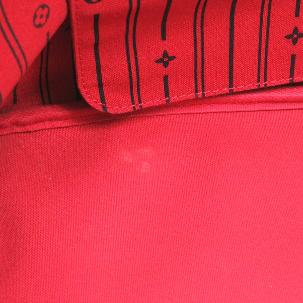 LOUIS VUITTON Tote Bag N51106 Damier canvas Brown Damier Neverfull GM Women Used Authentic