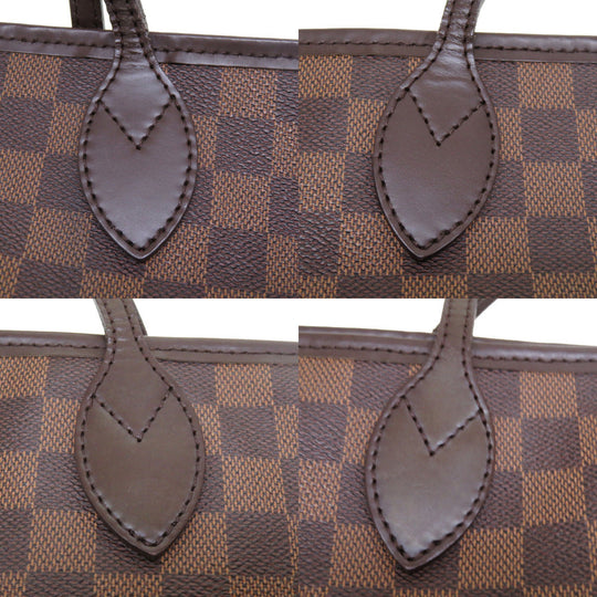 LOUIS VUITTON Tote Bag N51106 Damier canvas Brown Damier Neverfull GM Women Used Authentic