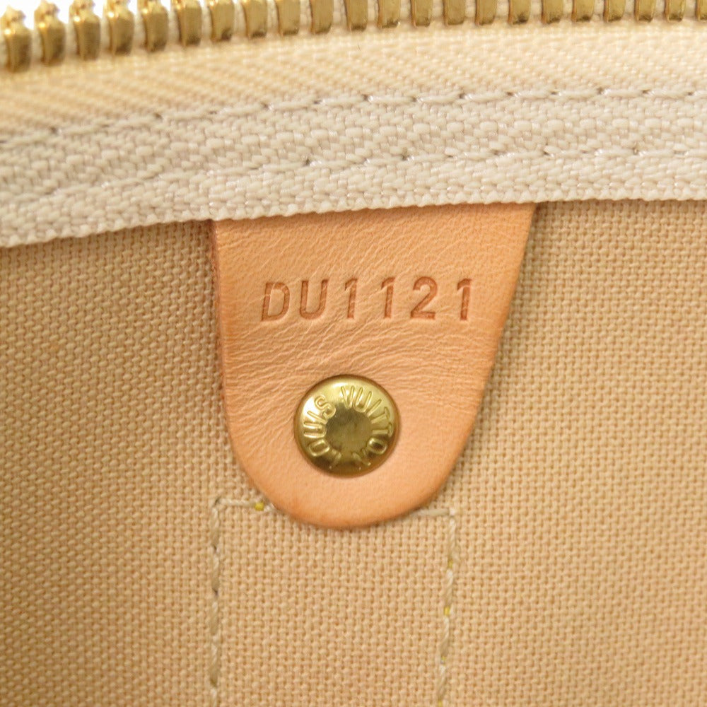 LOUIS VUITTON Boston Duffel bag N41429 Damier Azur Canvas white Keepall bandouliere55 Women(Unisex) Used Authentic