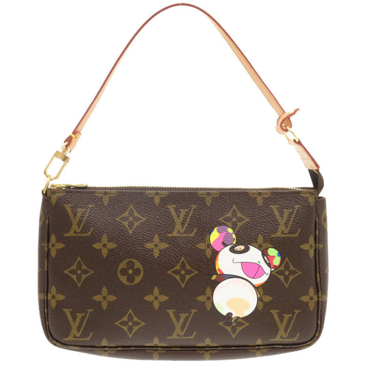 LOUIS VUITTON Pouch M51981 Monogram canvas Brown Accessory pouch Monogram panda Pochette Accessoires Women Used Authentic