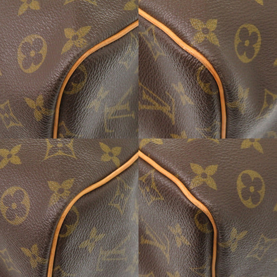LOUIS VUITTON Boston Duffel bag M41422 Monogram canvas Brown Monogram Keepall 60 mens Used Authentic