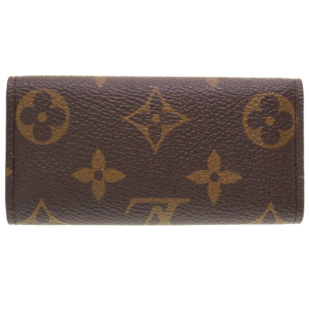 LOUIS VUITTON Key case Key holder  M69517 Monogram canvas Brown 4 hooks Monogram Multicles4 Women Used Authentic