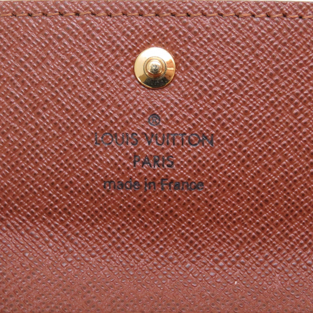 LOUIS VUITTON Key case Key holder  M69517 Monogram canvas Brown 4 hooks Monogram Multicles4 Women Used Authentic
