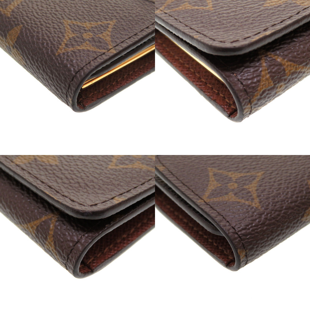 LOUIS VUITTON Key case Key holder  M69517 Monogram canvas Brown 4 hooks Monogram Multicles4 Women Used Authentic