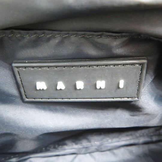 MARNI Shoulder Bag Nylon yellow Women Used Authentic