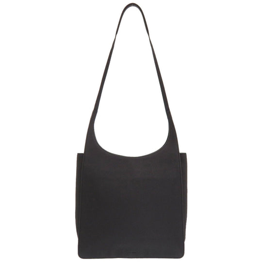 THE ROW Tote Bag W1434 L133 leather black JULES TOTE Women Used Authentic