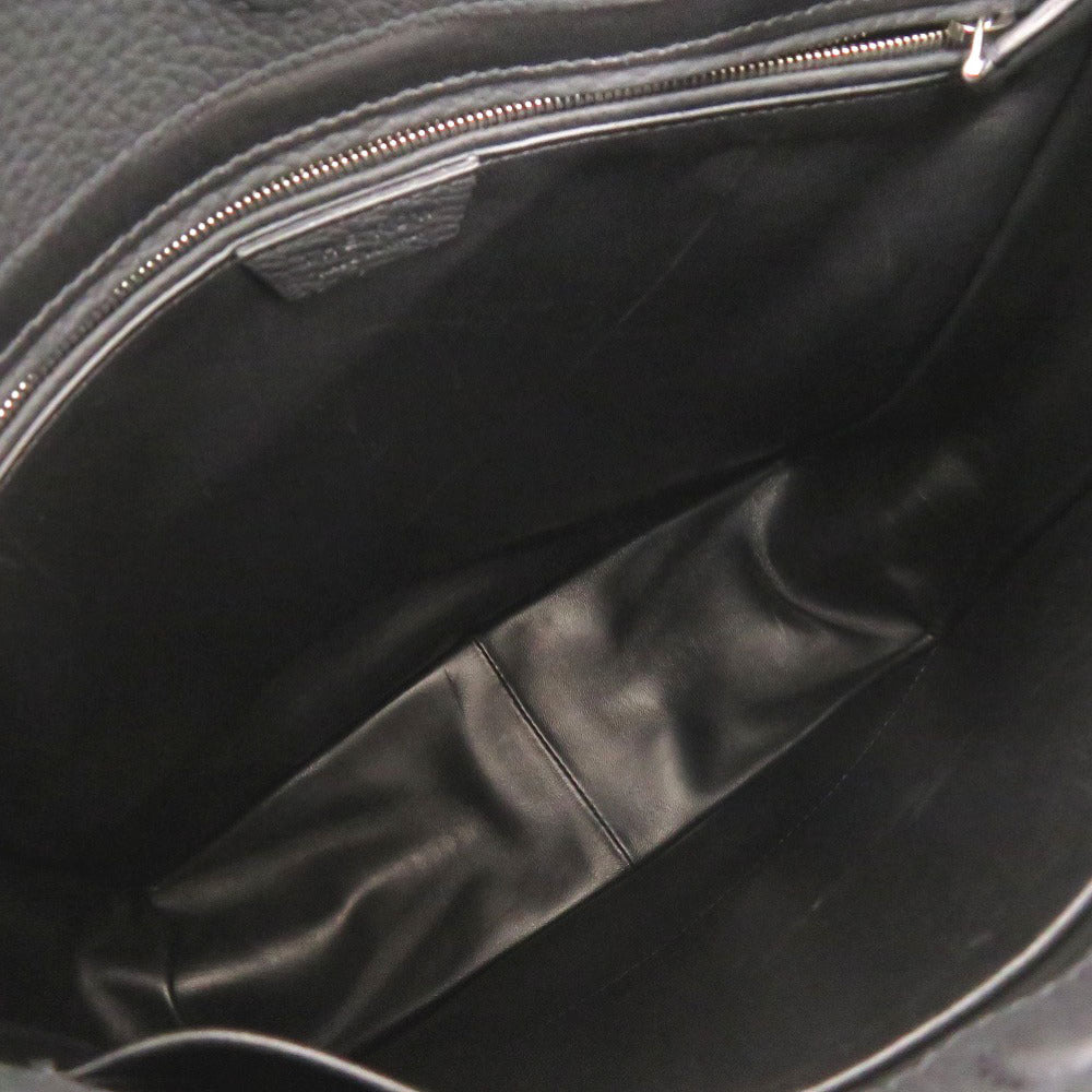 THE ROW Tote Bag W1434 L133 leather black JULES TOTE Women Used Authentic