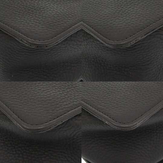 THE ROW Tote Bag W1434 L133 leather black JULES TOTE Women Used Authentic
