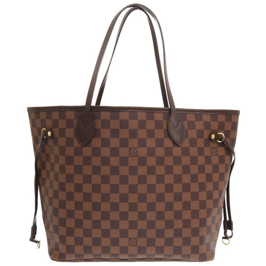 LOUIS VUITTON Tote Bag N41358 Damier canvas Slys Damier New Neverfull MM Women Used Authentic