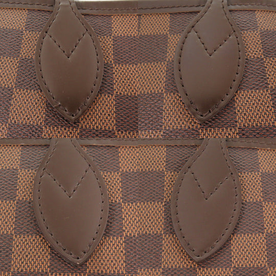 LOUIS VUITTON Tote Bag N41358 Damier canvas Slys Damier New Neverfull MM Women Used Authentic