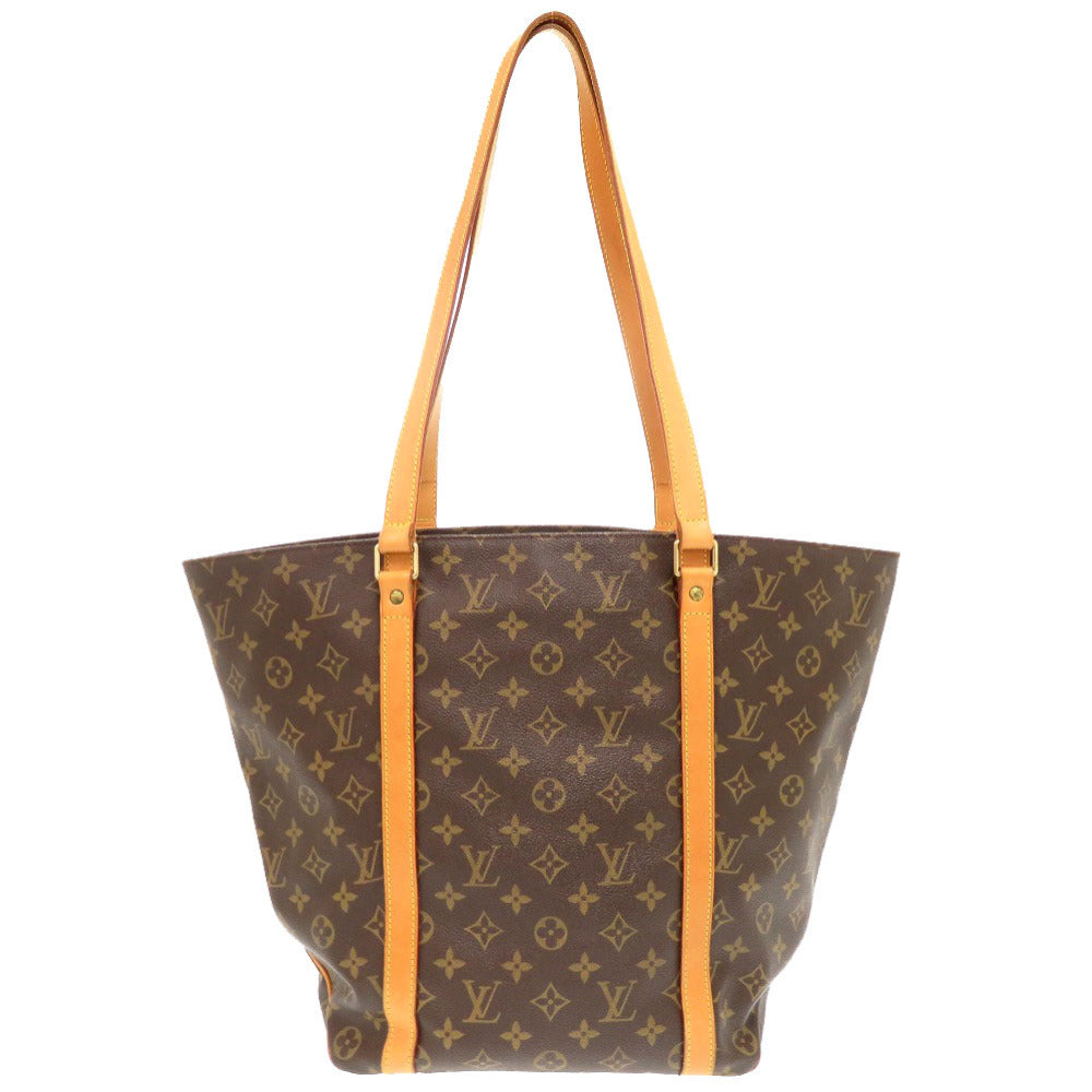 LOUIS VUITTON Tote Bag M51108 Monogram canvas Brown Monogram Sac shopping Women Used Authentic