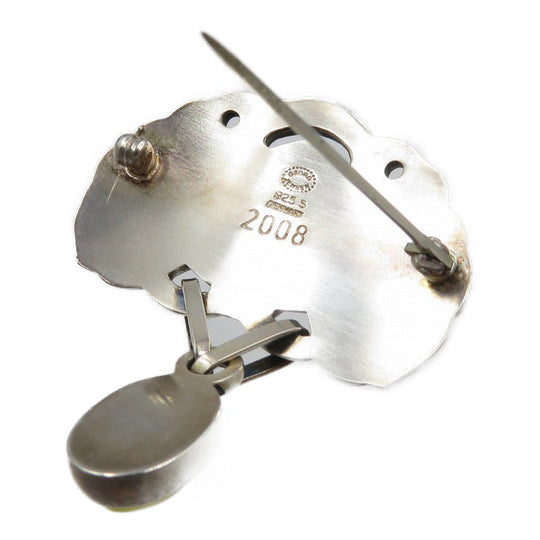 Georg Jensen Brooch Silver925 Silver Women Used Authentic