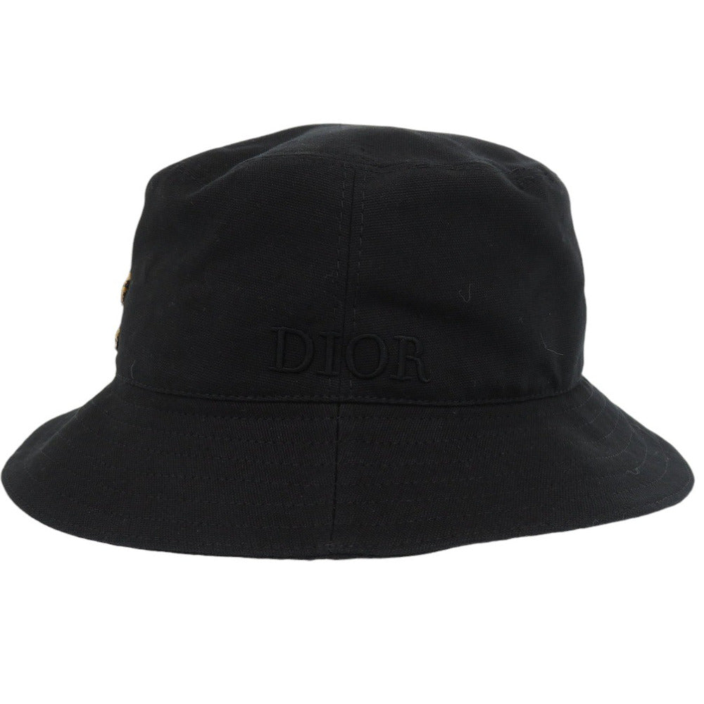 Dior Other hats Cotton, Polyester black Tiger patch bucket hat DIOR AND PETER DOIG Women Used Authentic