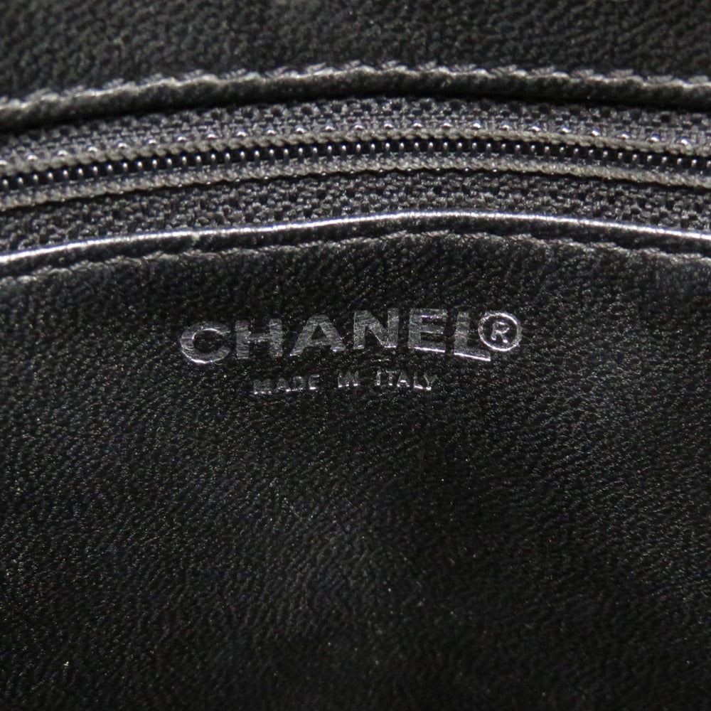CHANEL Tote Bag Caviar skin black Replica Tote Women Used Authentic