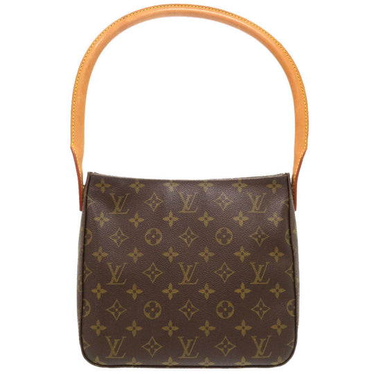 LOUIS VUITTON Shoulder Bag M51146 Monogram canvas Brown Monogram LoopingMM Women Used Authentic